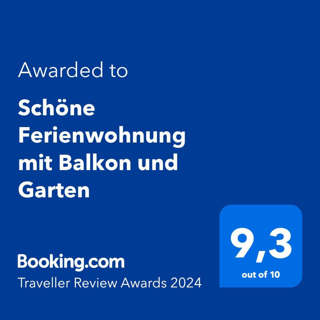 Schoene Ferienwohnung Mit Balkon Und Garten Nonnweiler Экстерьер фото